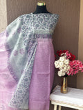 Kota Cotton 3-Piece Unstitched Dress Material Set | Weavers Collections